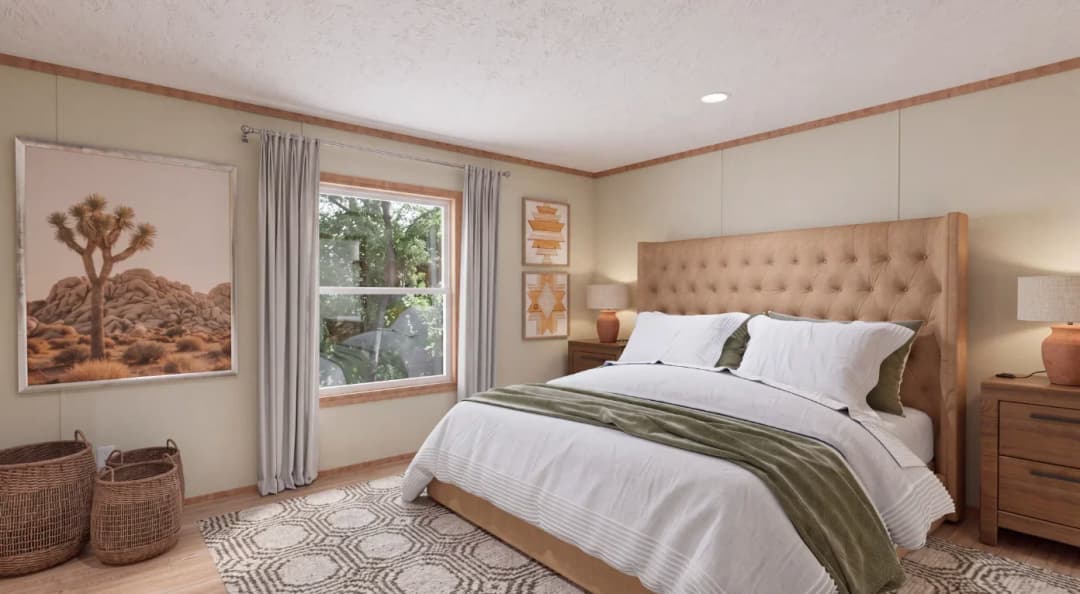 Explorer bedroom home features