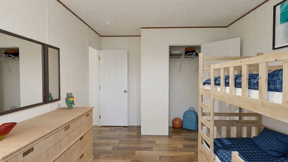 Maple bedroom home features