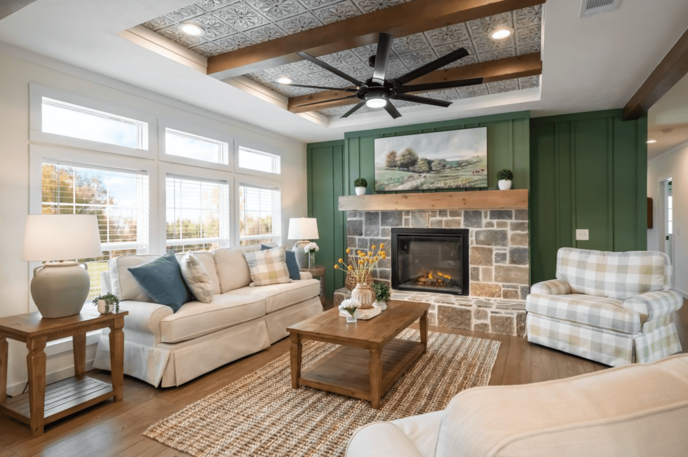 The rocking chair interior home features