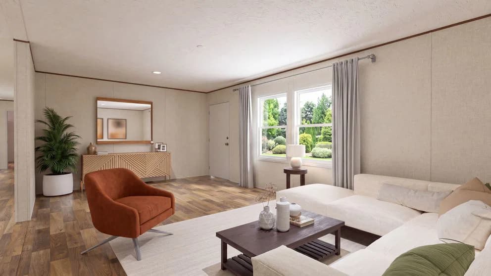 Spruce interior home features