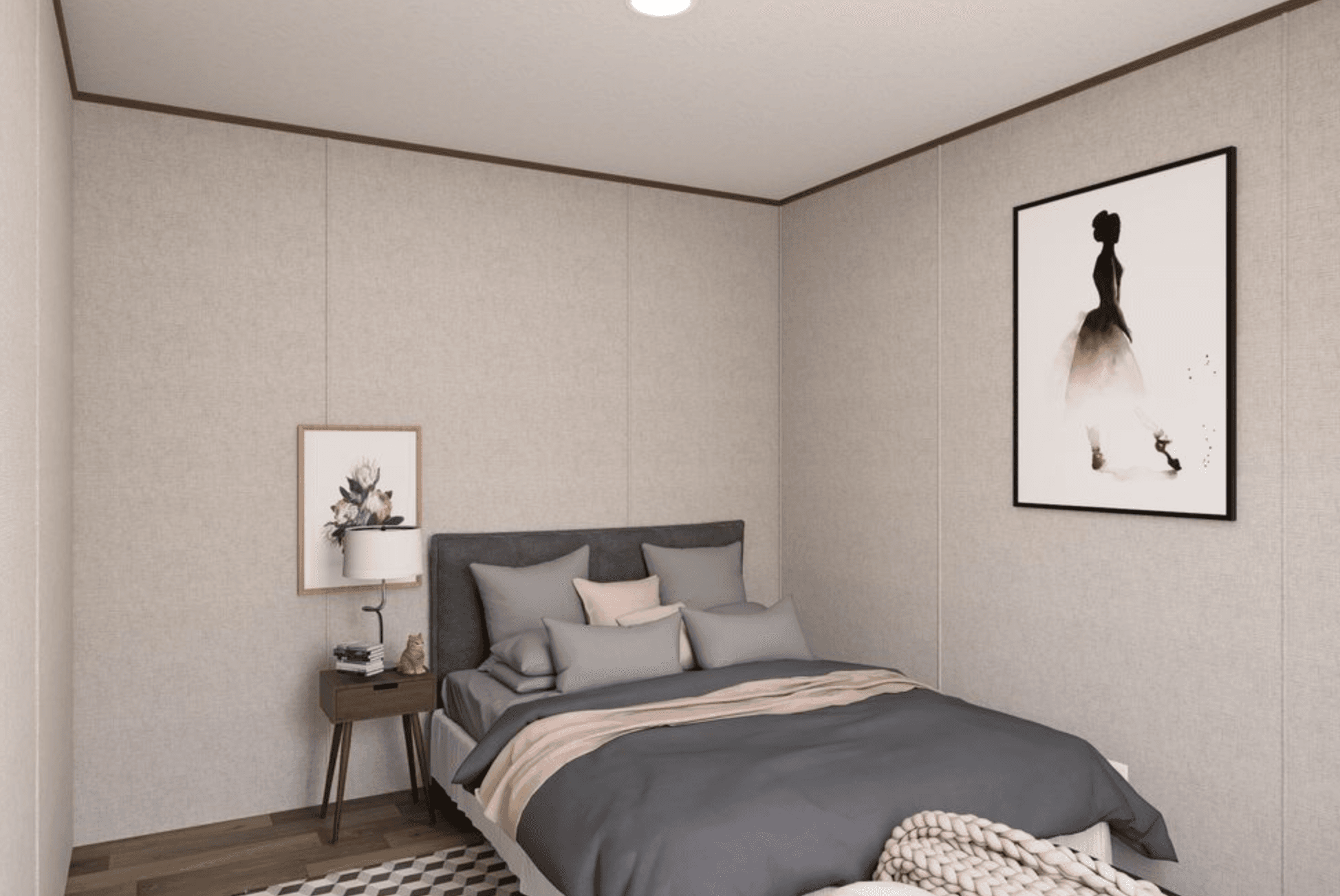 Tulip bedroom home features