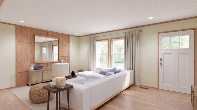Snowcap interior home features