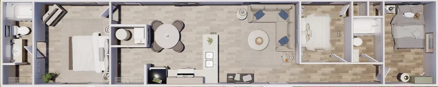 Hickory  home features