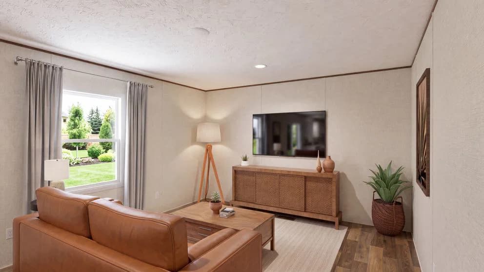 Cedar interior home features