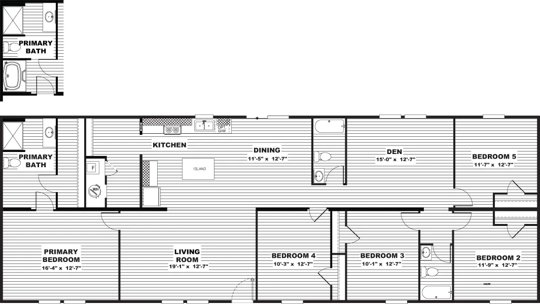Redwood  home features