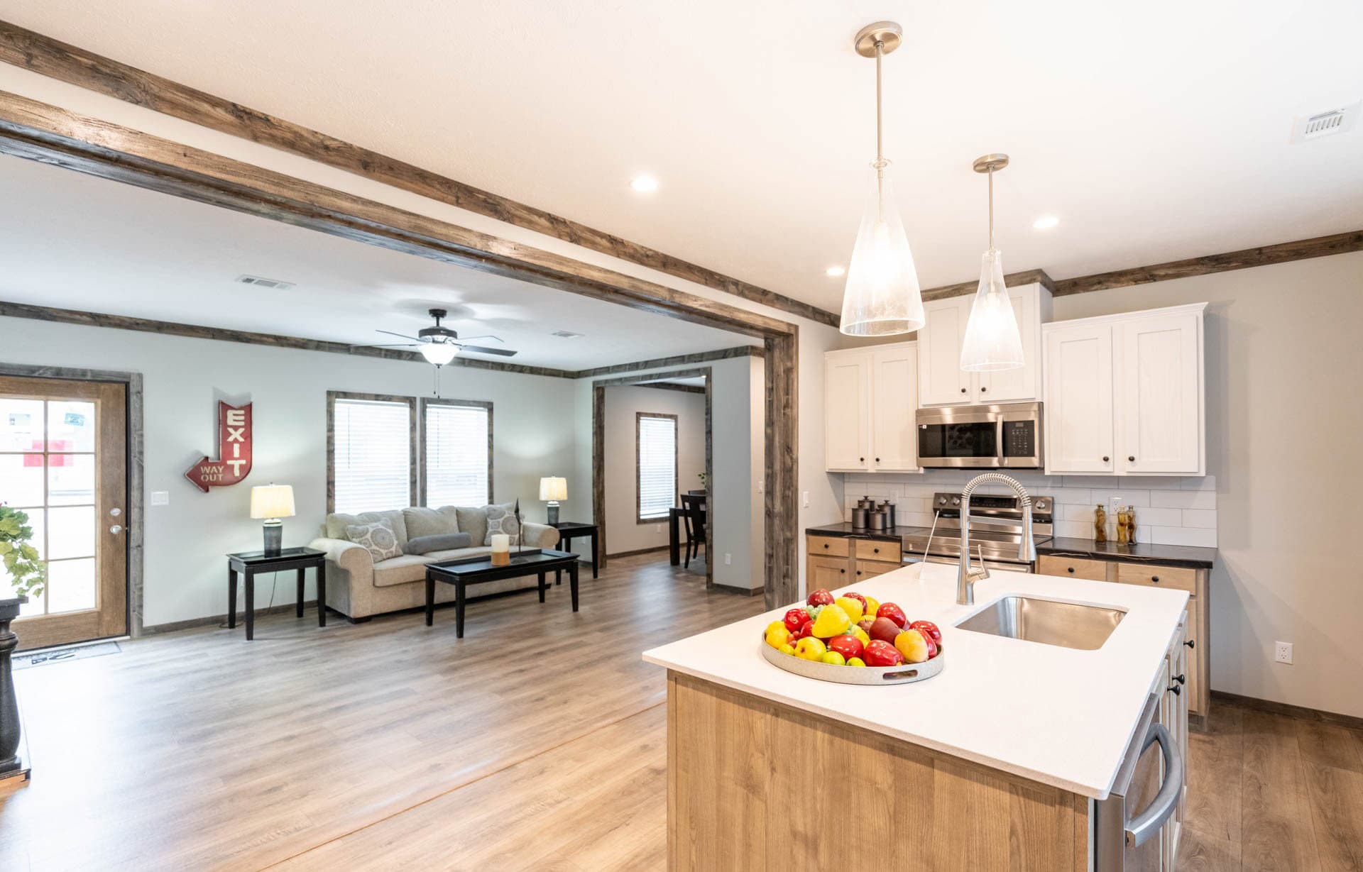 The madison  home features