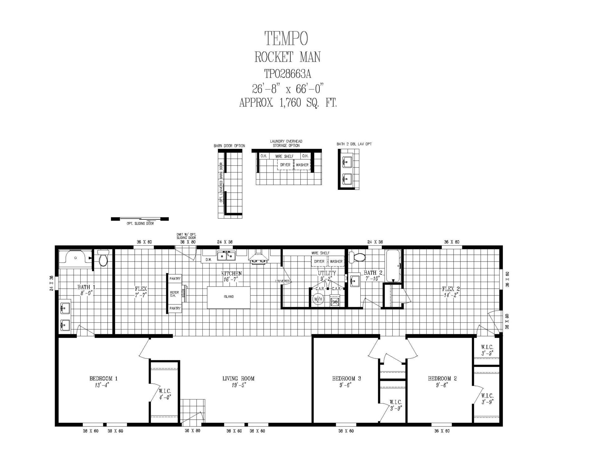 Rocket man  home features