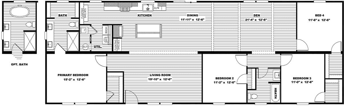 Tinsley  home features