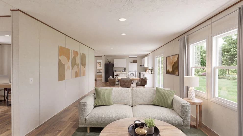 Spruce interior home features