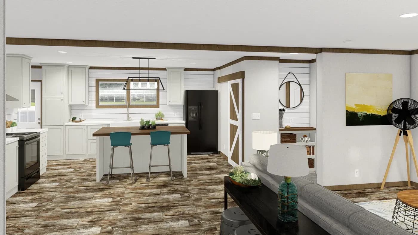 Homestead breeze interior home features