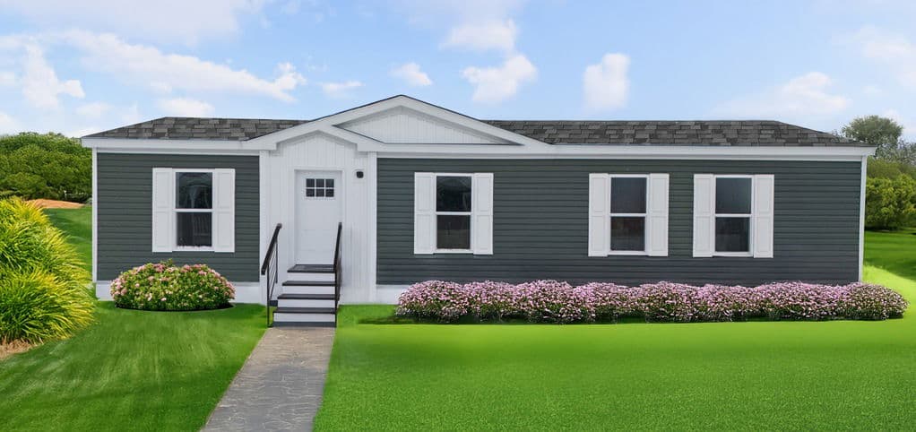 Bella 28483h elevation and exterior home features