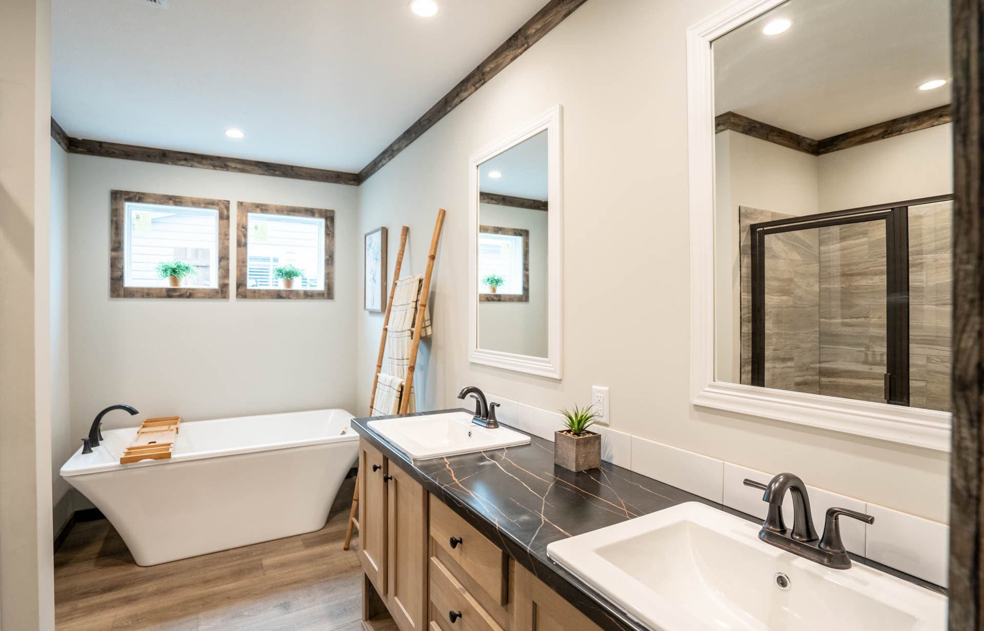 The madison  home features