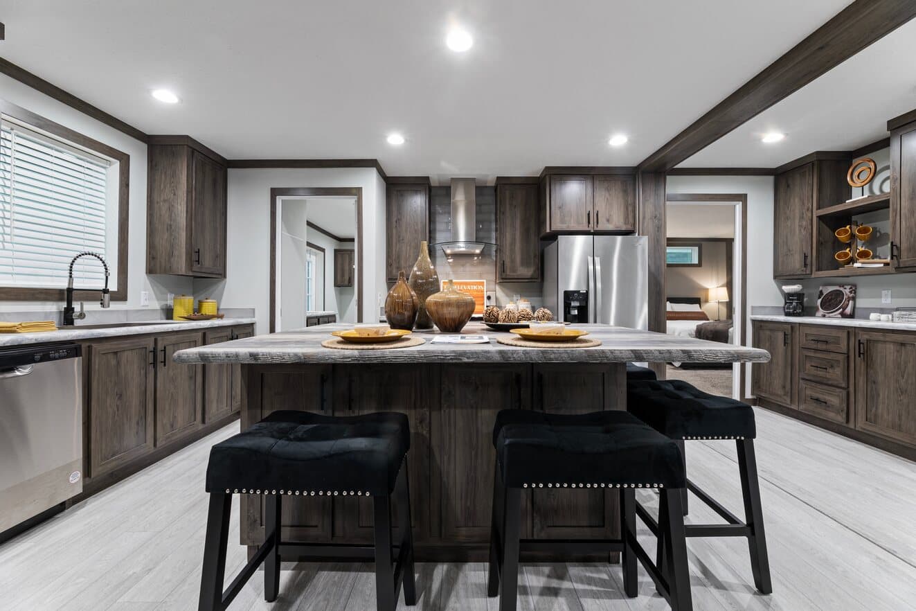 Elevation 32523d kitchen home features