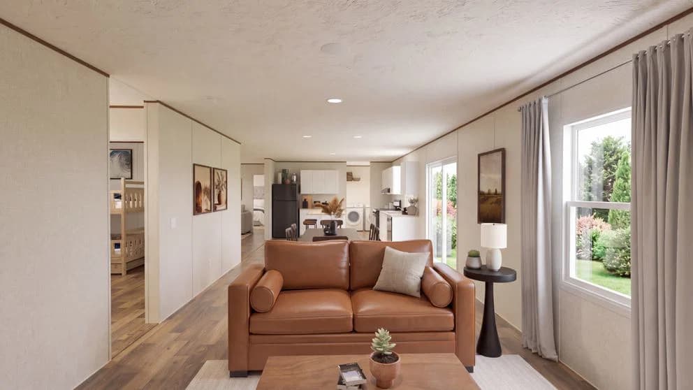 Cedar interior home features