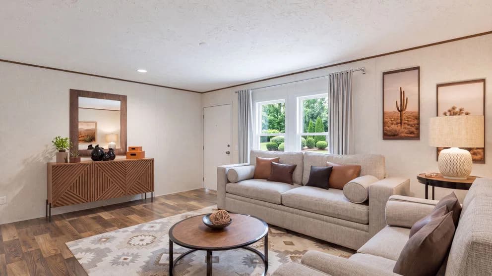 Cedar interior home features