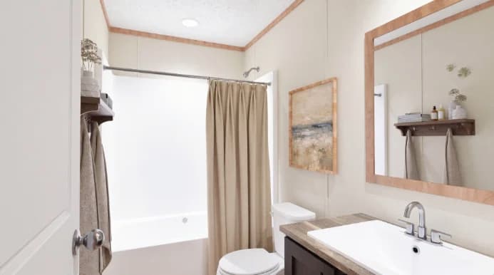 Snowcap bathroom home features