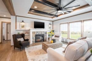 The reed interior home features