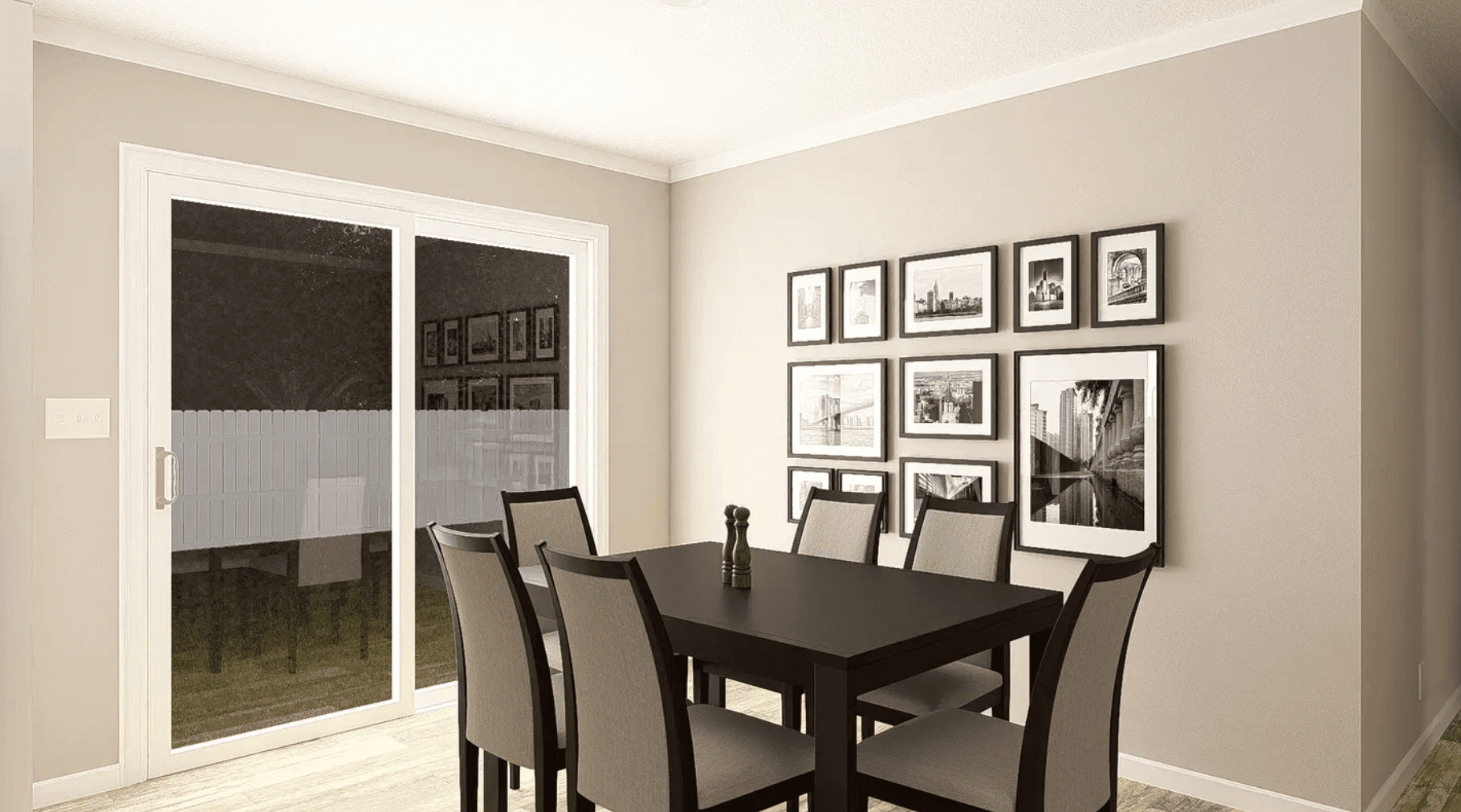 The big easy interior home features