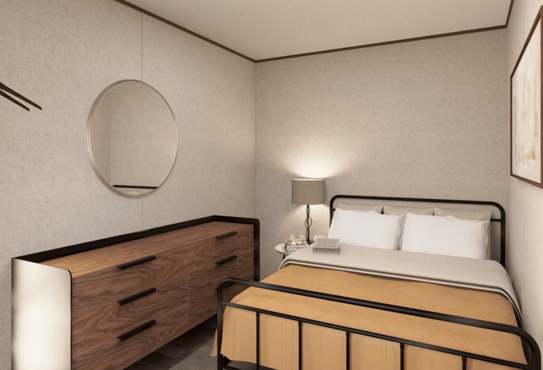 Buttercup bedroom home features