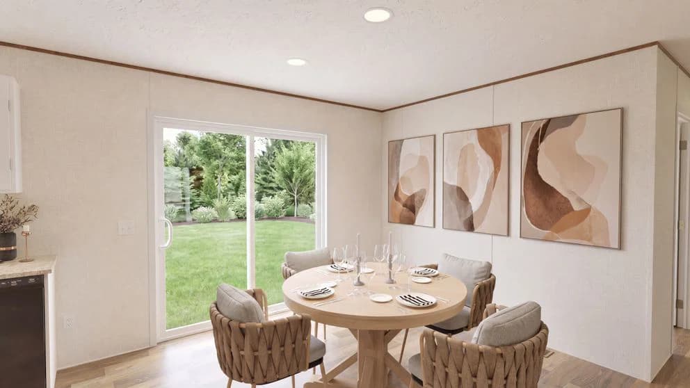 Redwood interior home features