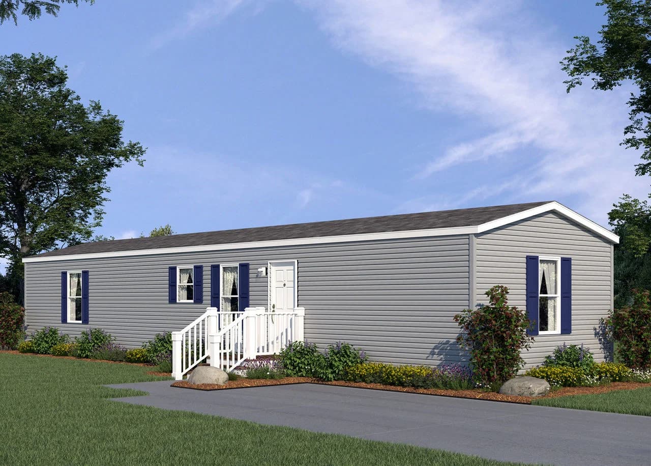 Ozark elevation and exterior home features