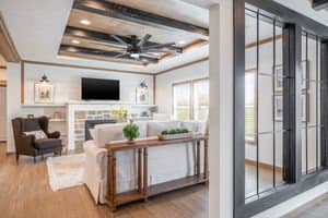 The reed interior home features