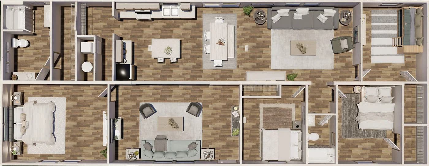 Spruce  home features