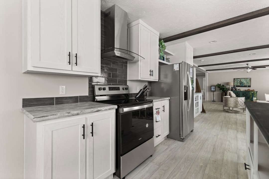 Big beam house 32663x kitchen home features