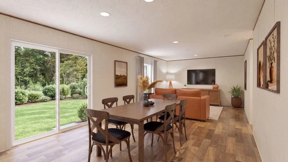 Cedar interior home features