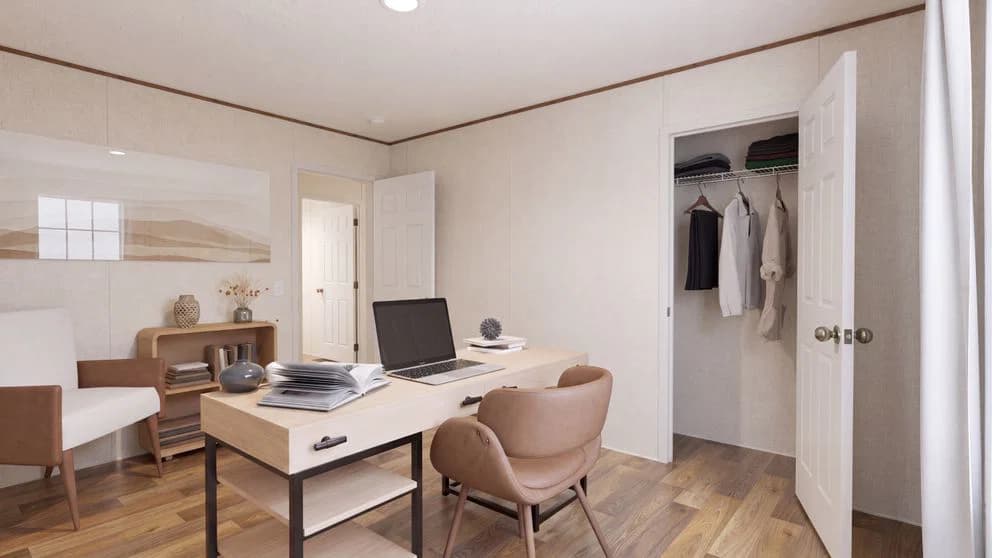 Redwood interior home features