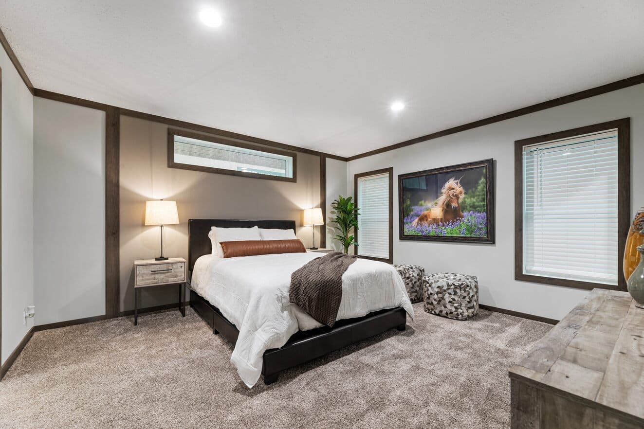 Elevation 32523d bedroom home features