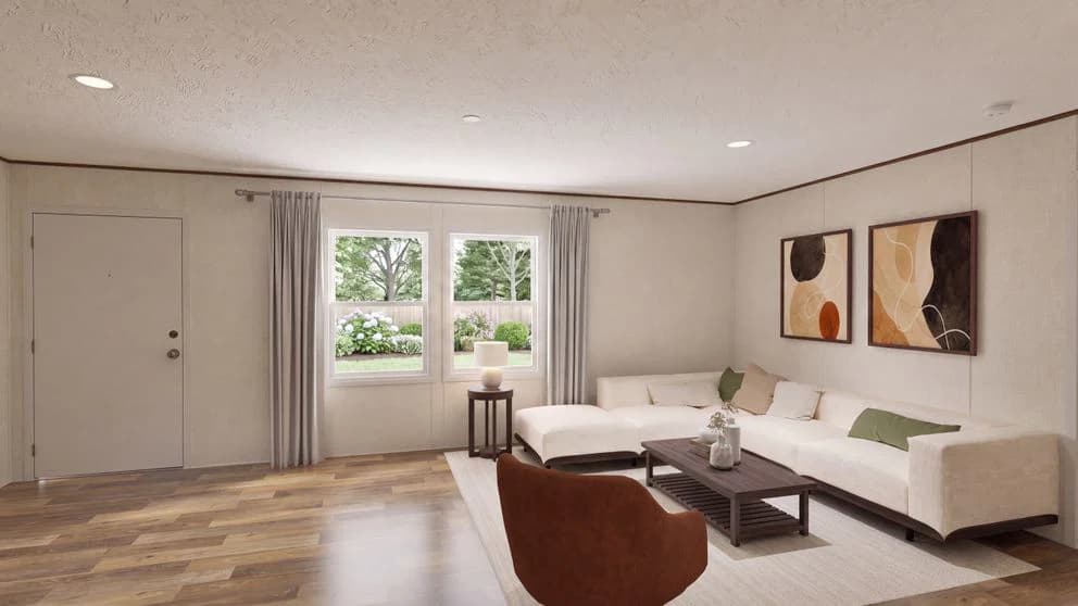 Spruce interior home features