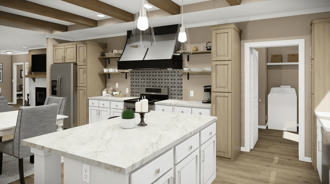 The bandon interior home features