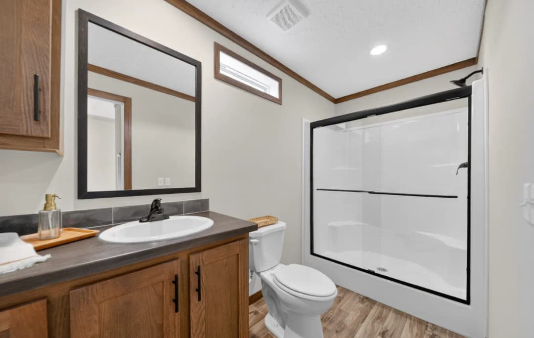 Kodiak bathroom home features