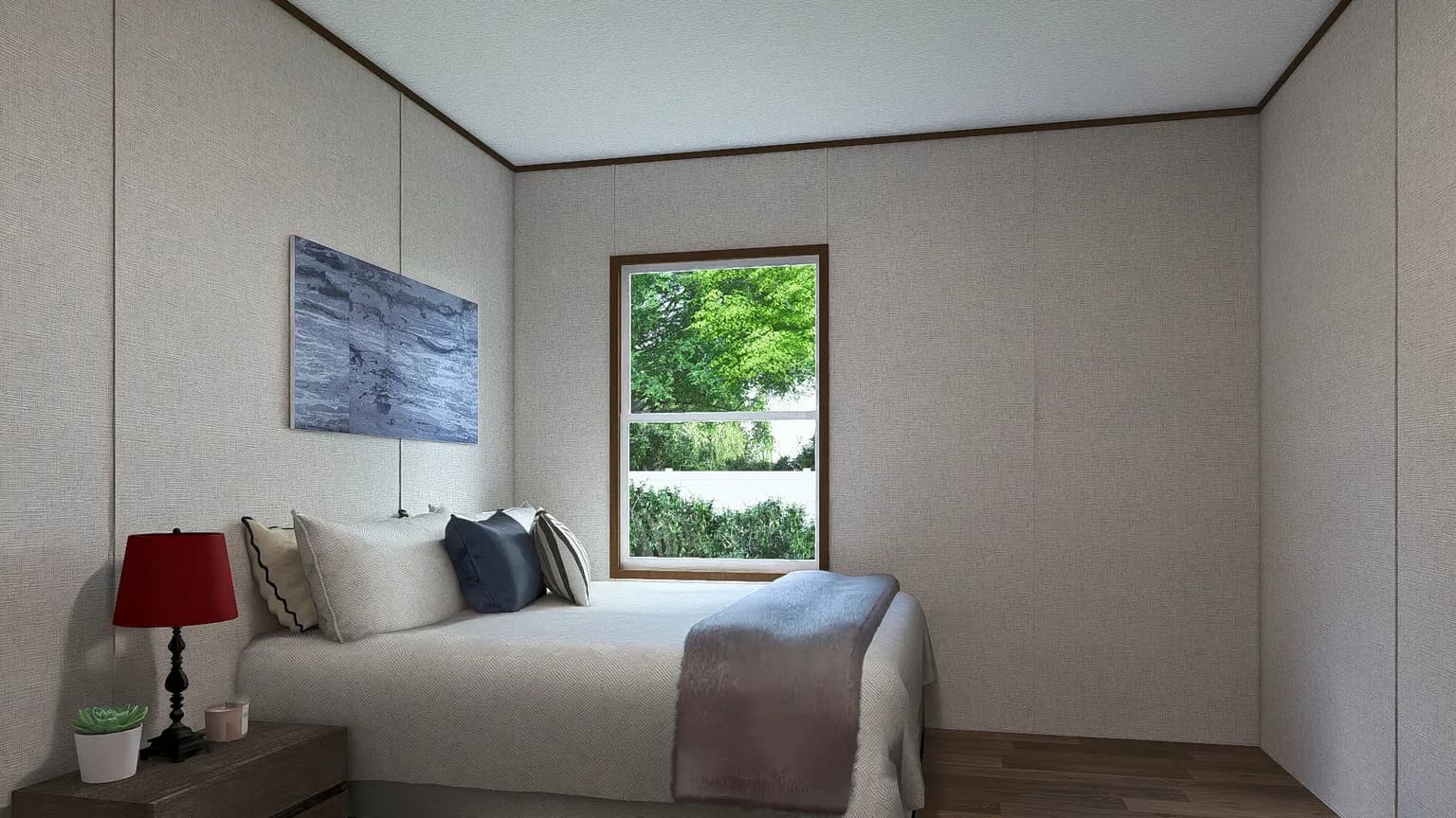 Redwood  home features
