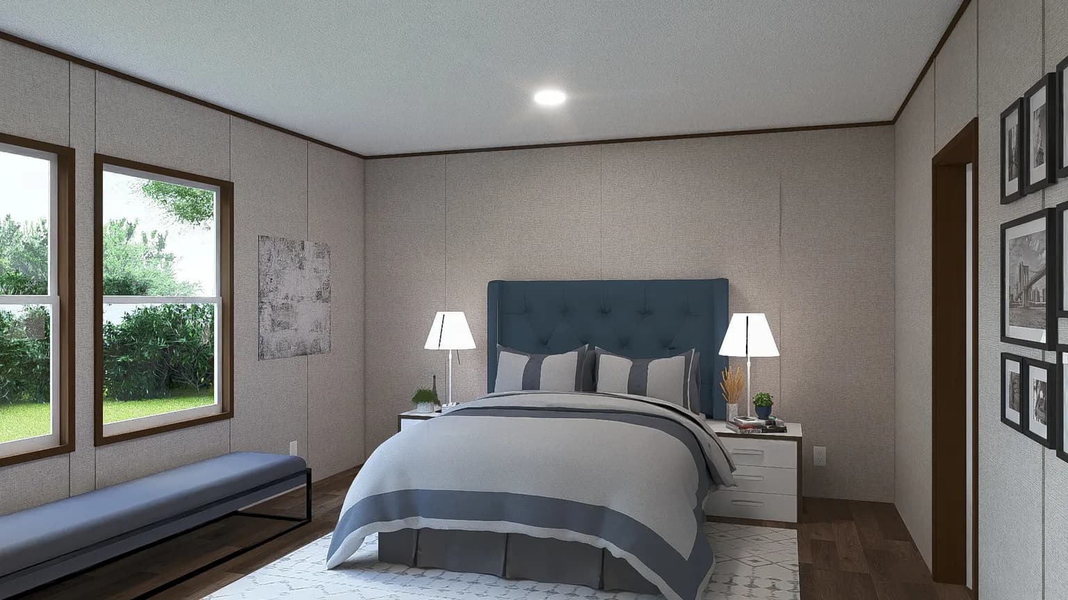 Redwood  home features