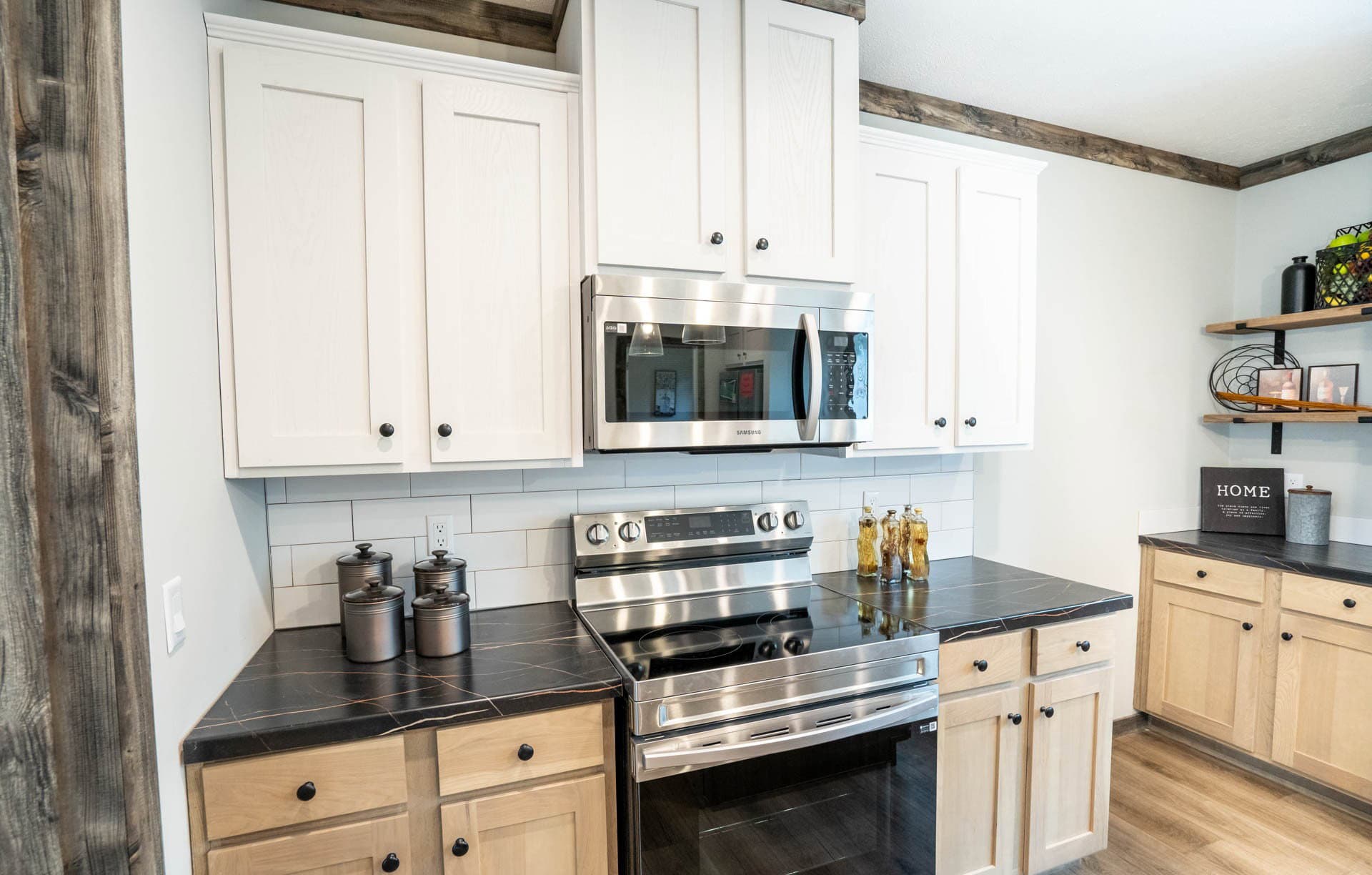 The madison  home features