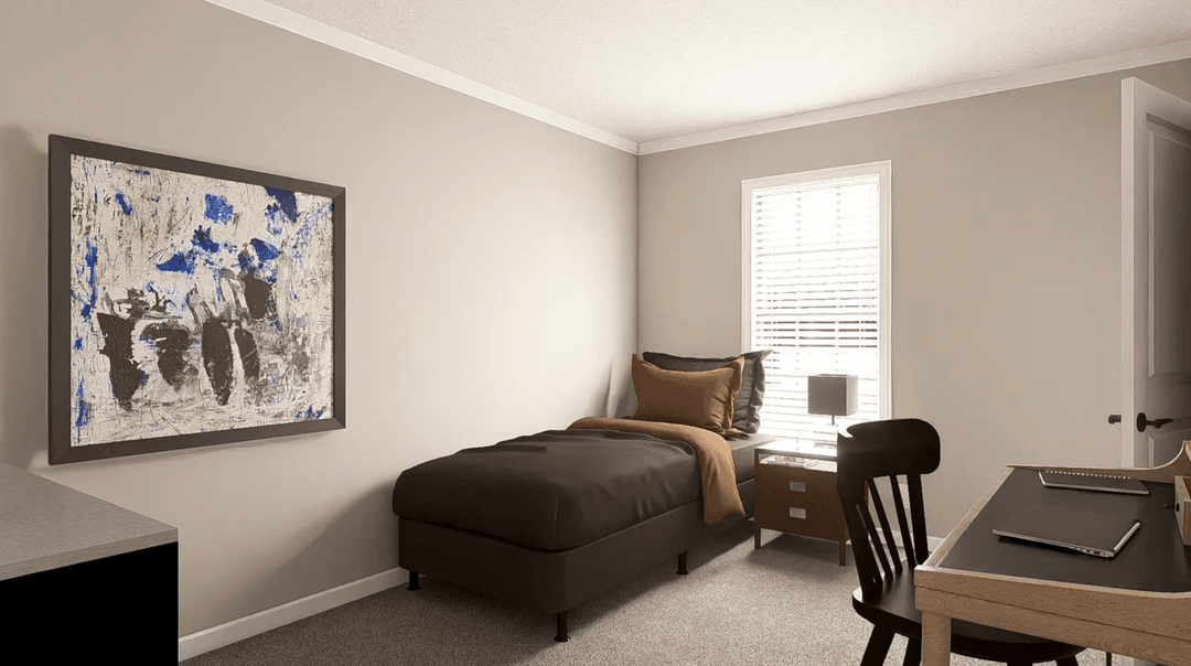 The big easy bedroom home features