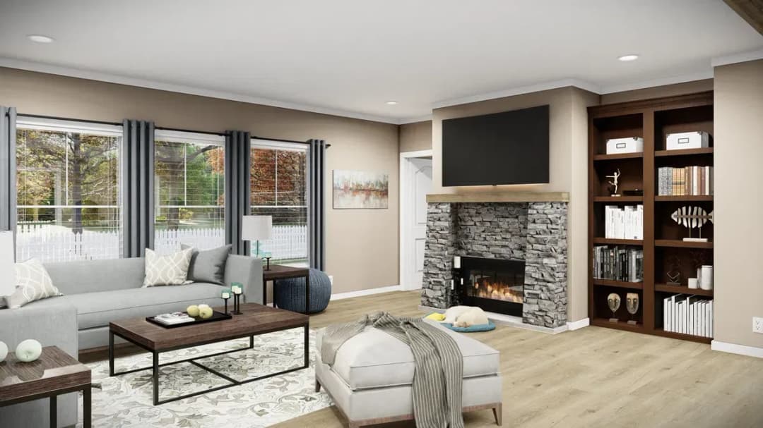 The bryant interior home features