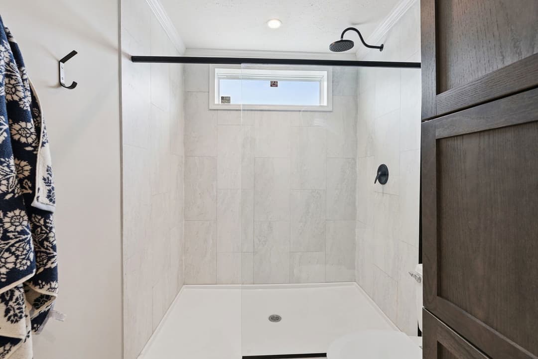 Driftwood bathroom home features