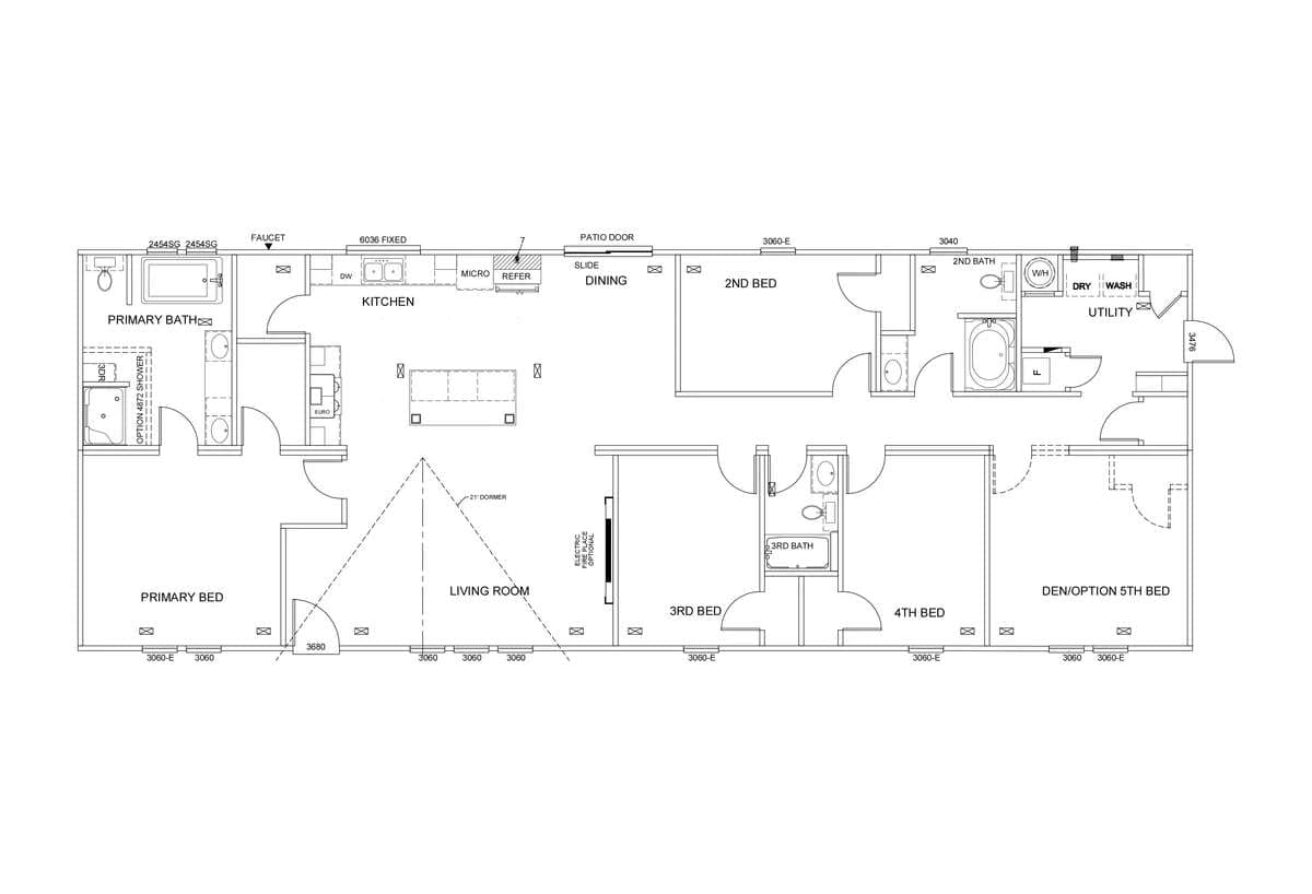 The big easy  home features