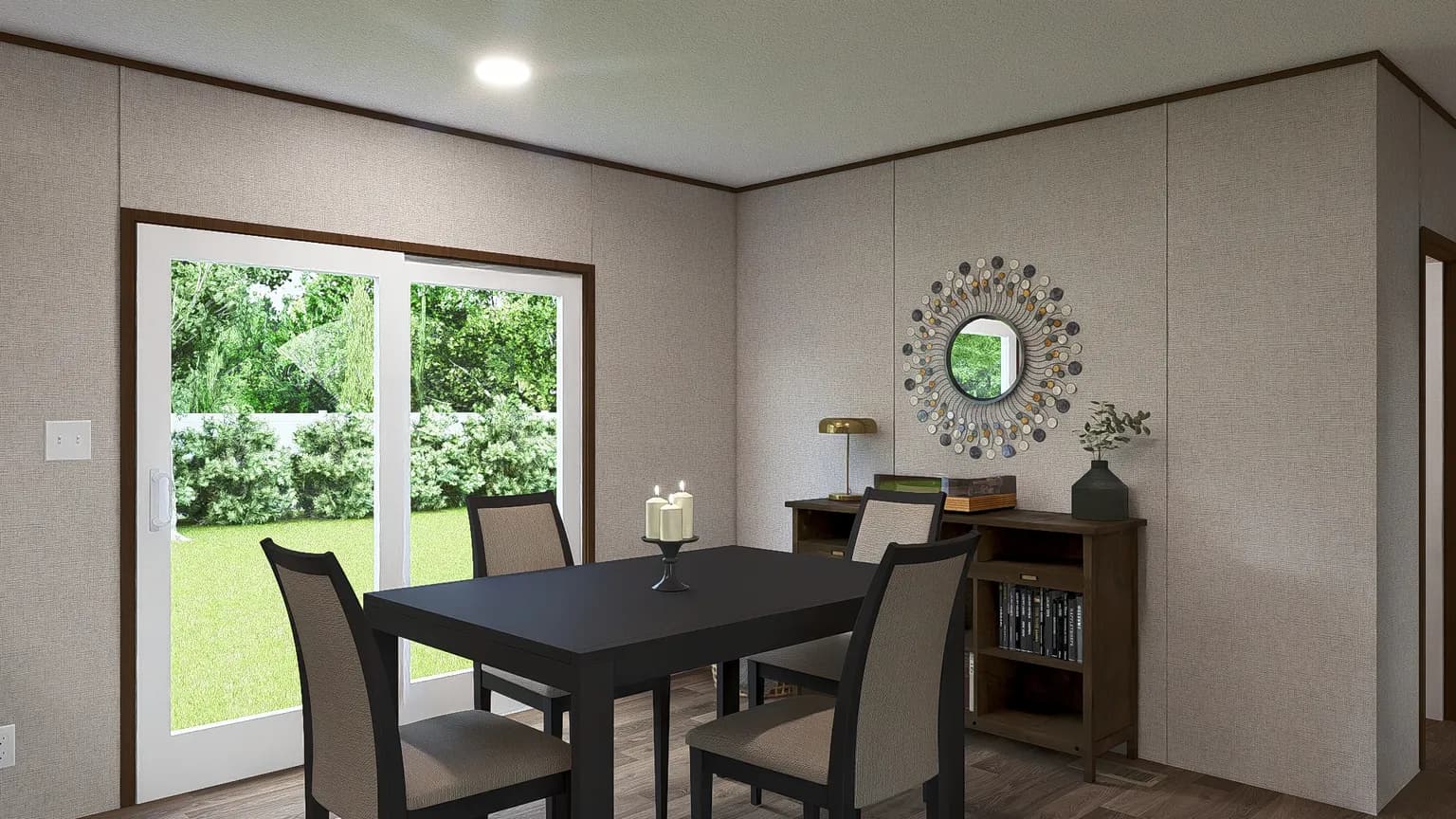 Redwood  home features