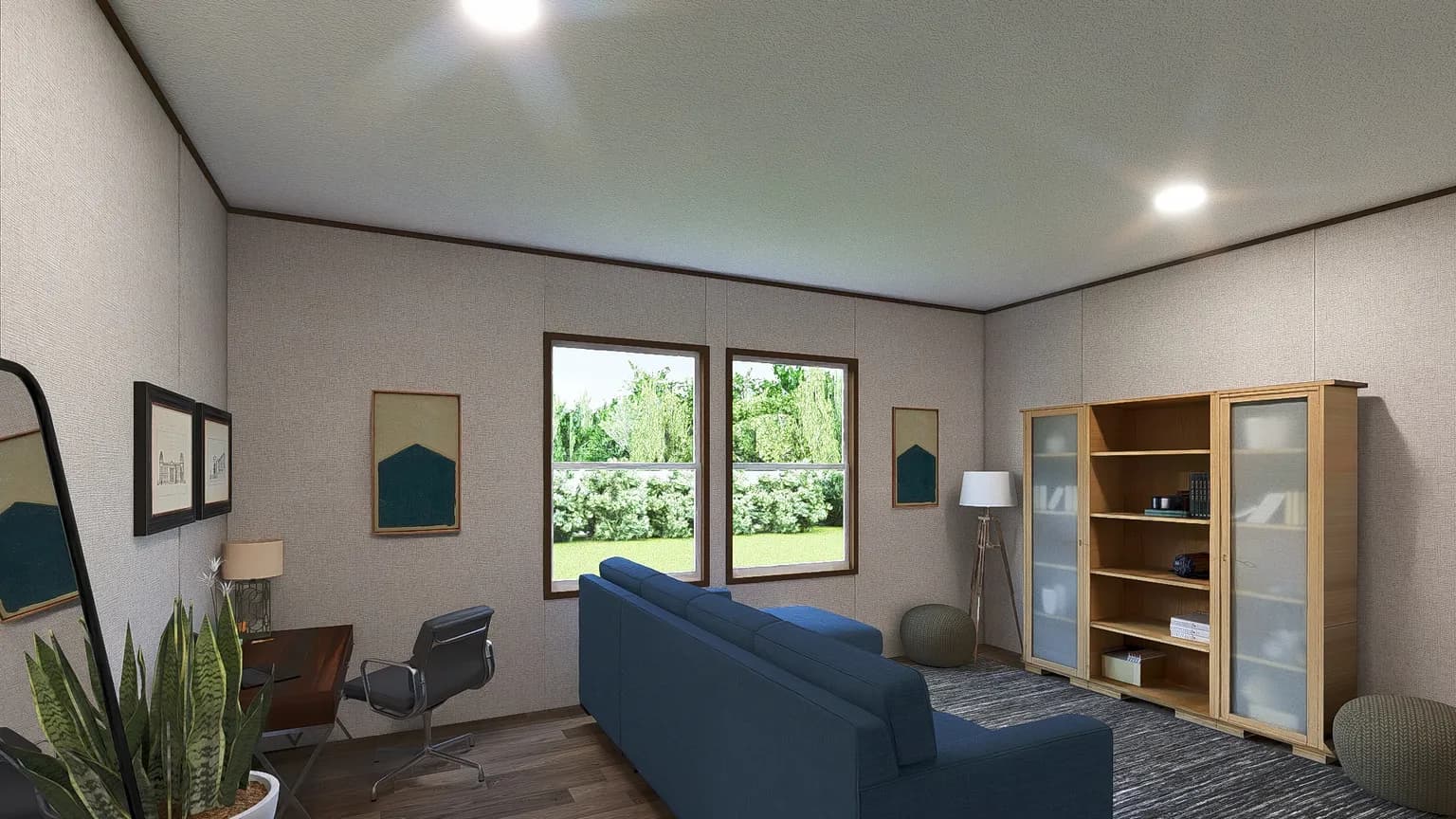 Redwood  home features