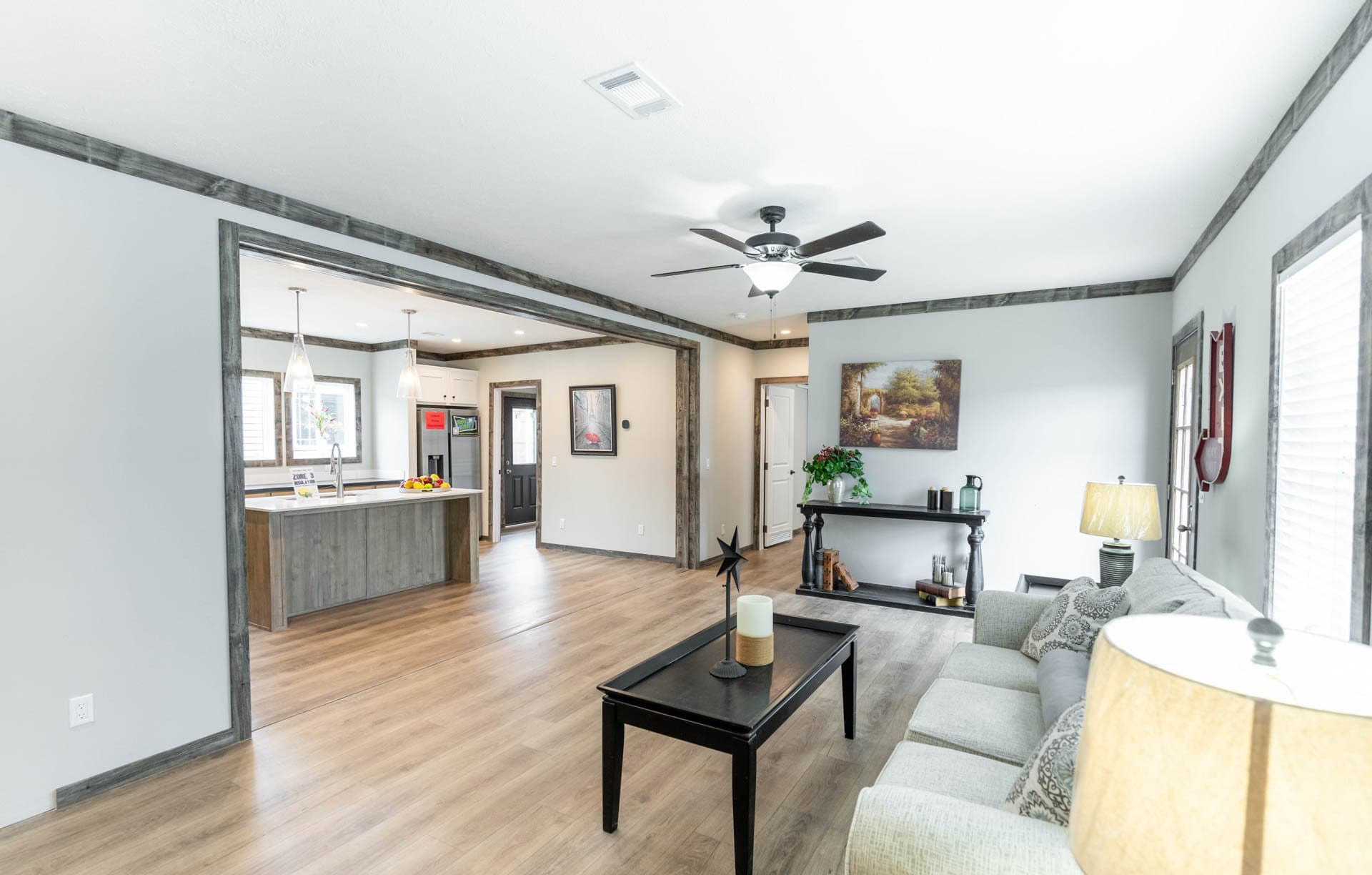 The madison  home features