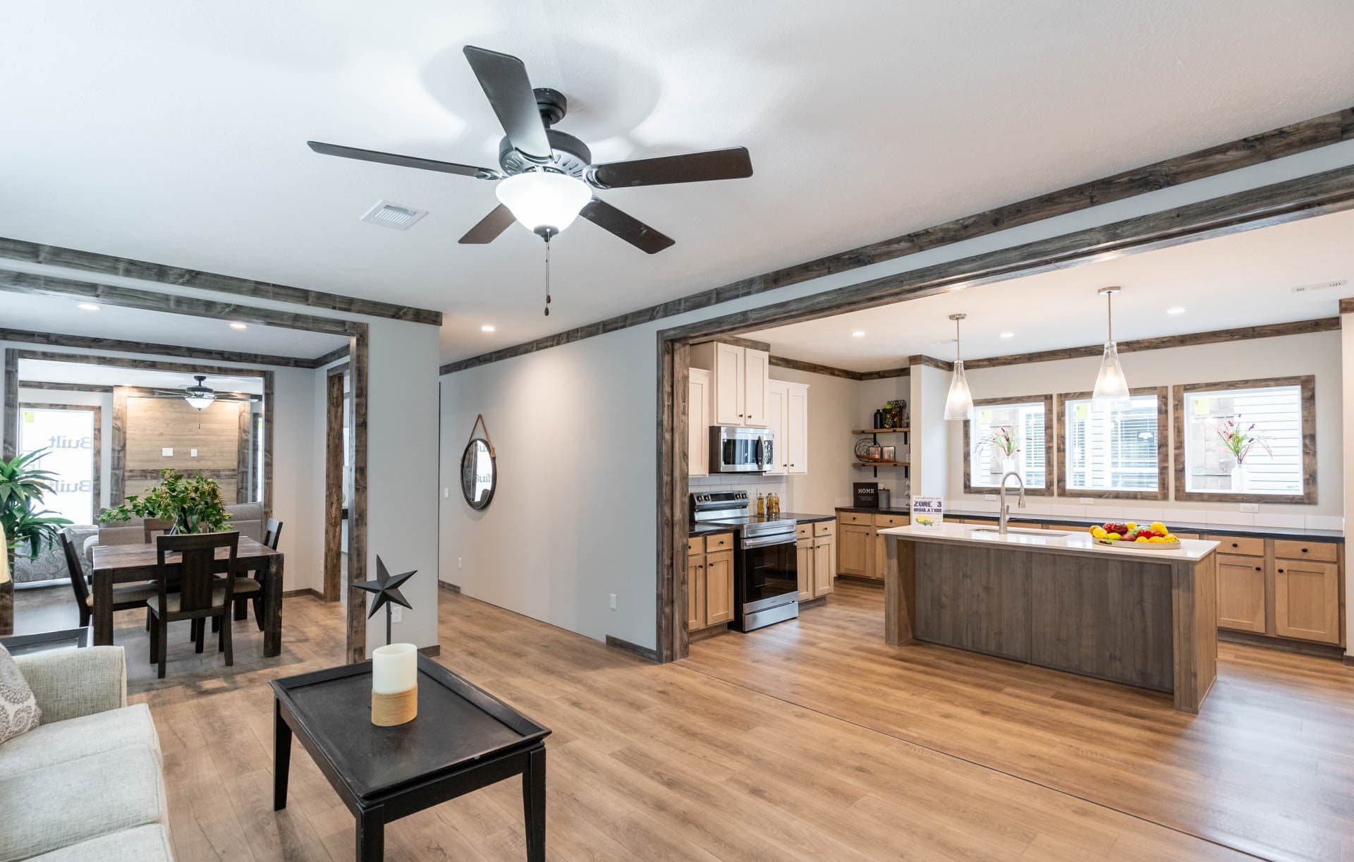 The madison  home features