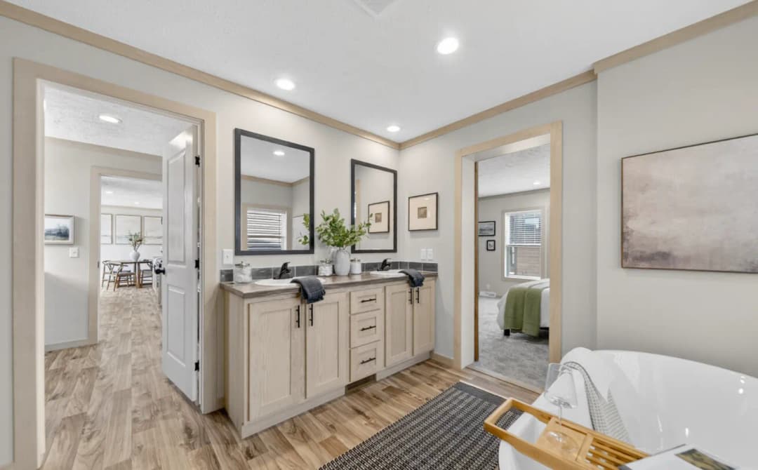Kodiak bathroom home features
