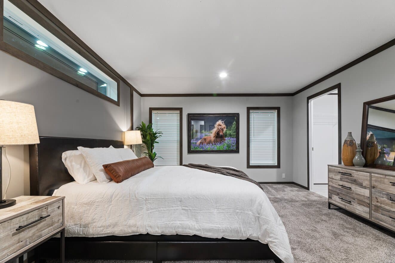 Elevation 32523d bedroom home features