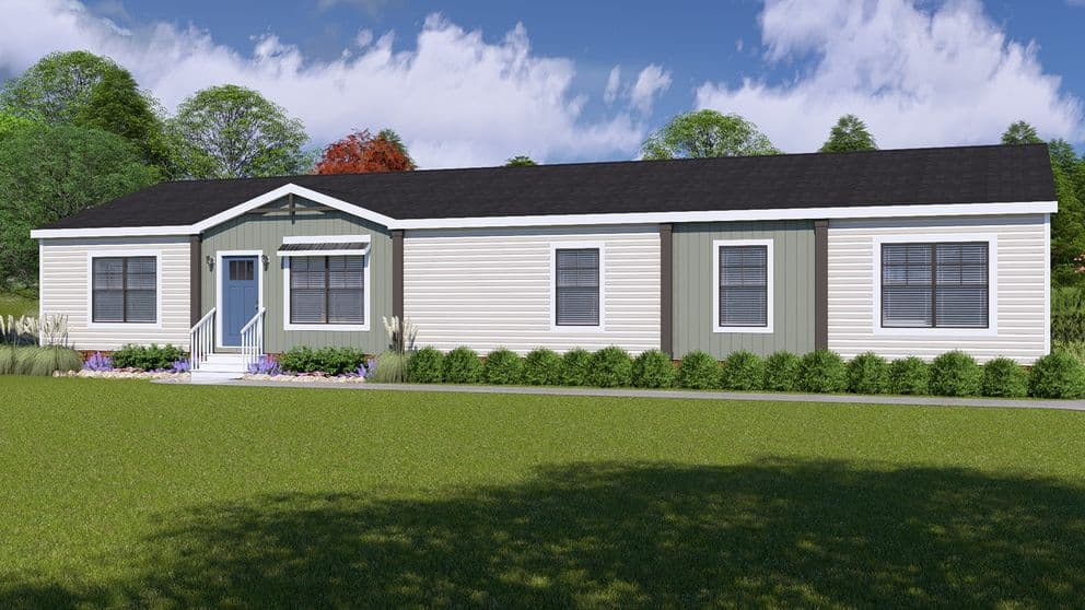 Farm 3 flex elite den hero, elevation, and exterior home features