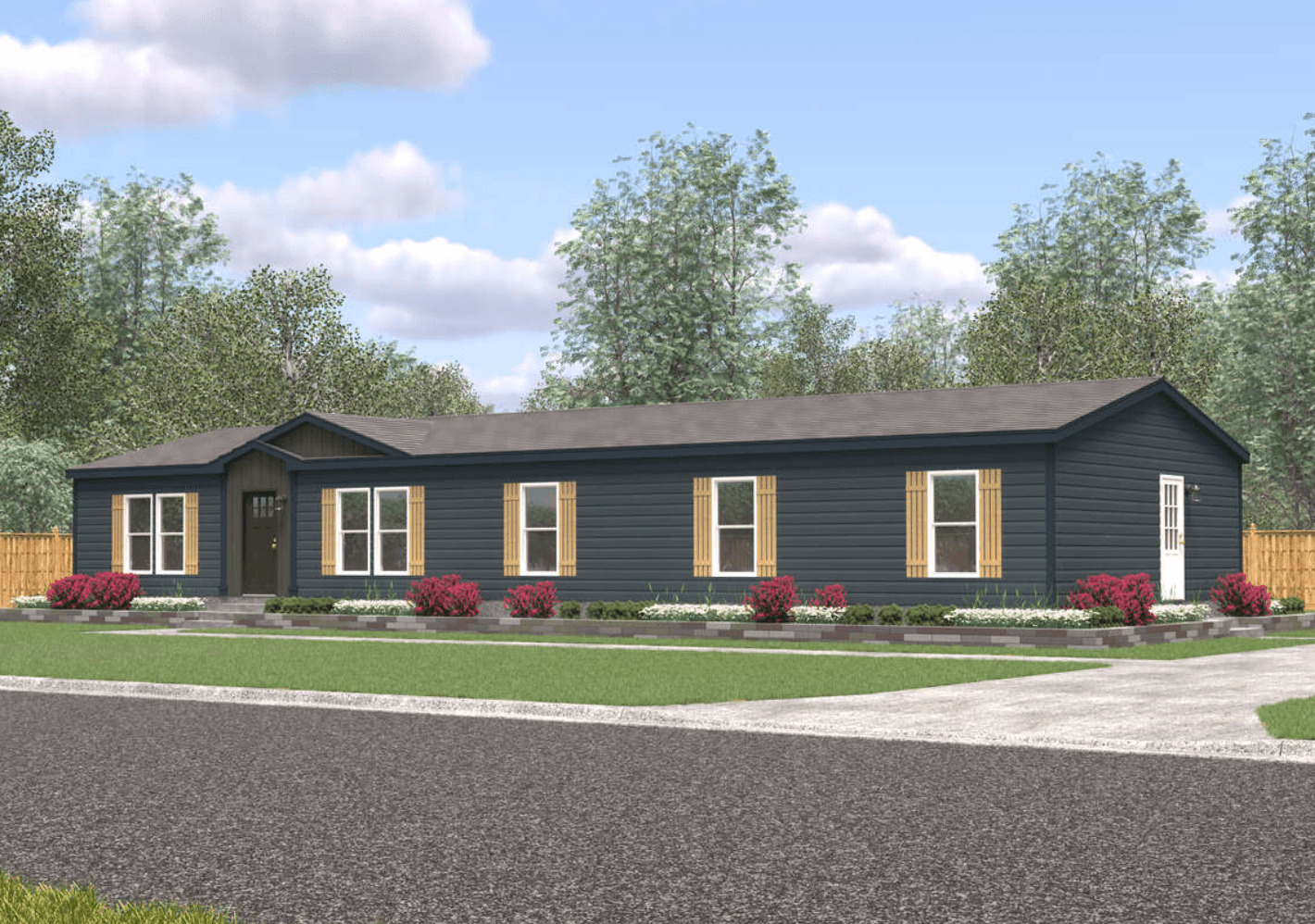 Kodiak 28724x elevation and exterior home features
