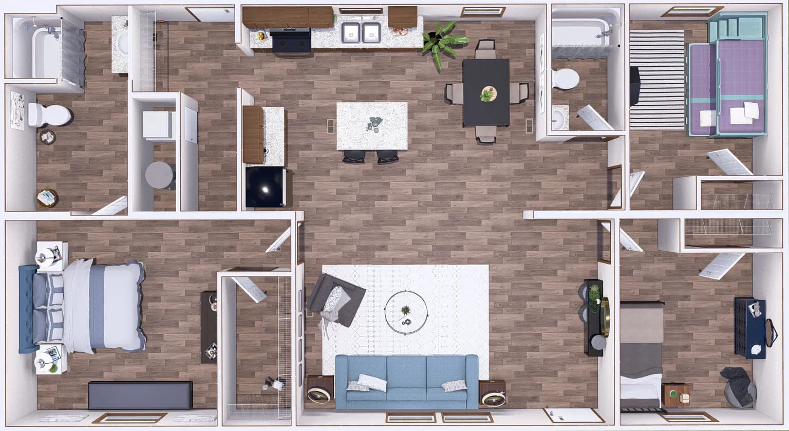 Maple  home features